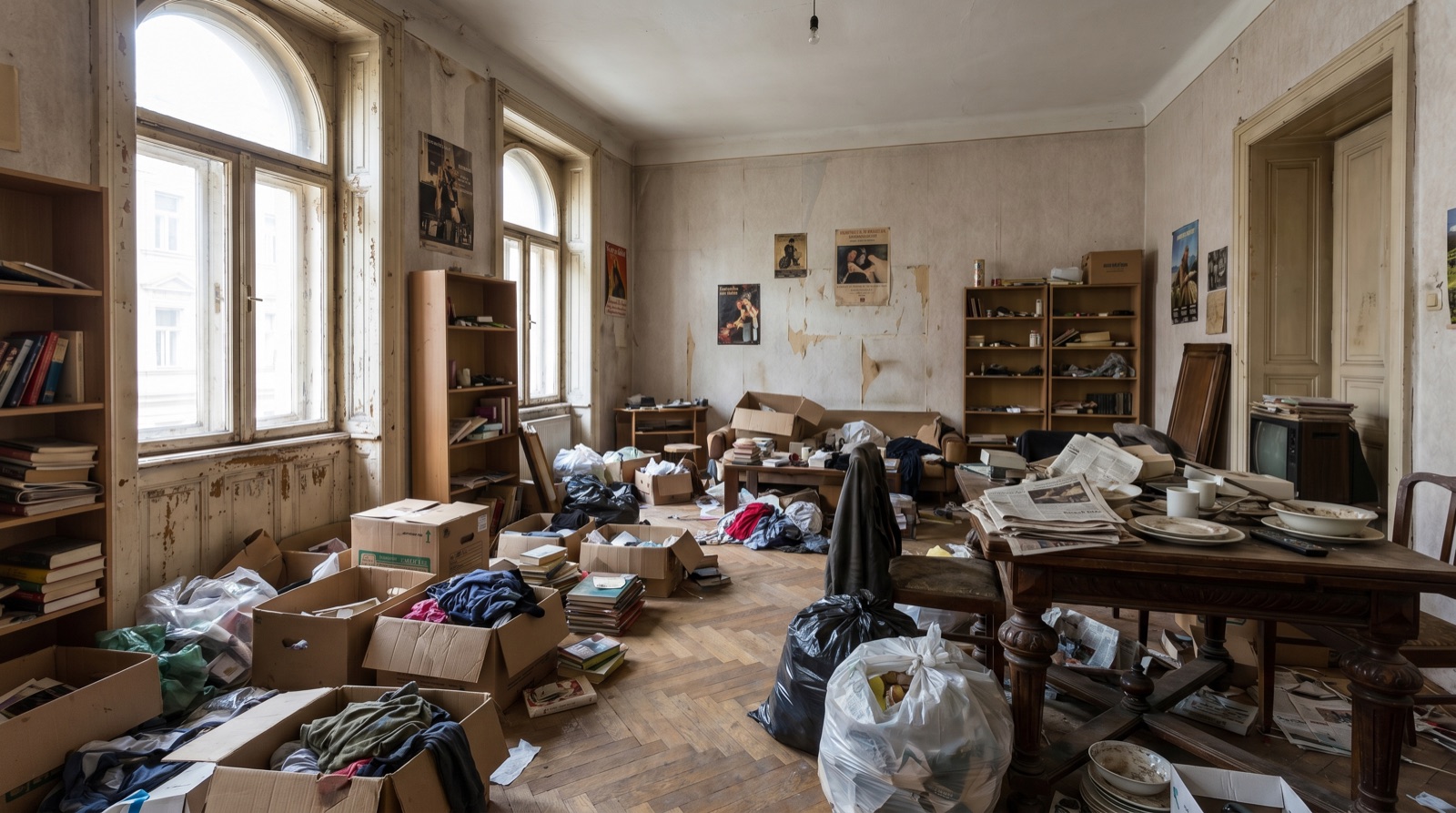 Vorher · Altbau-Wohnung 1070