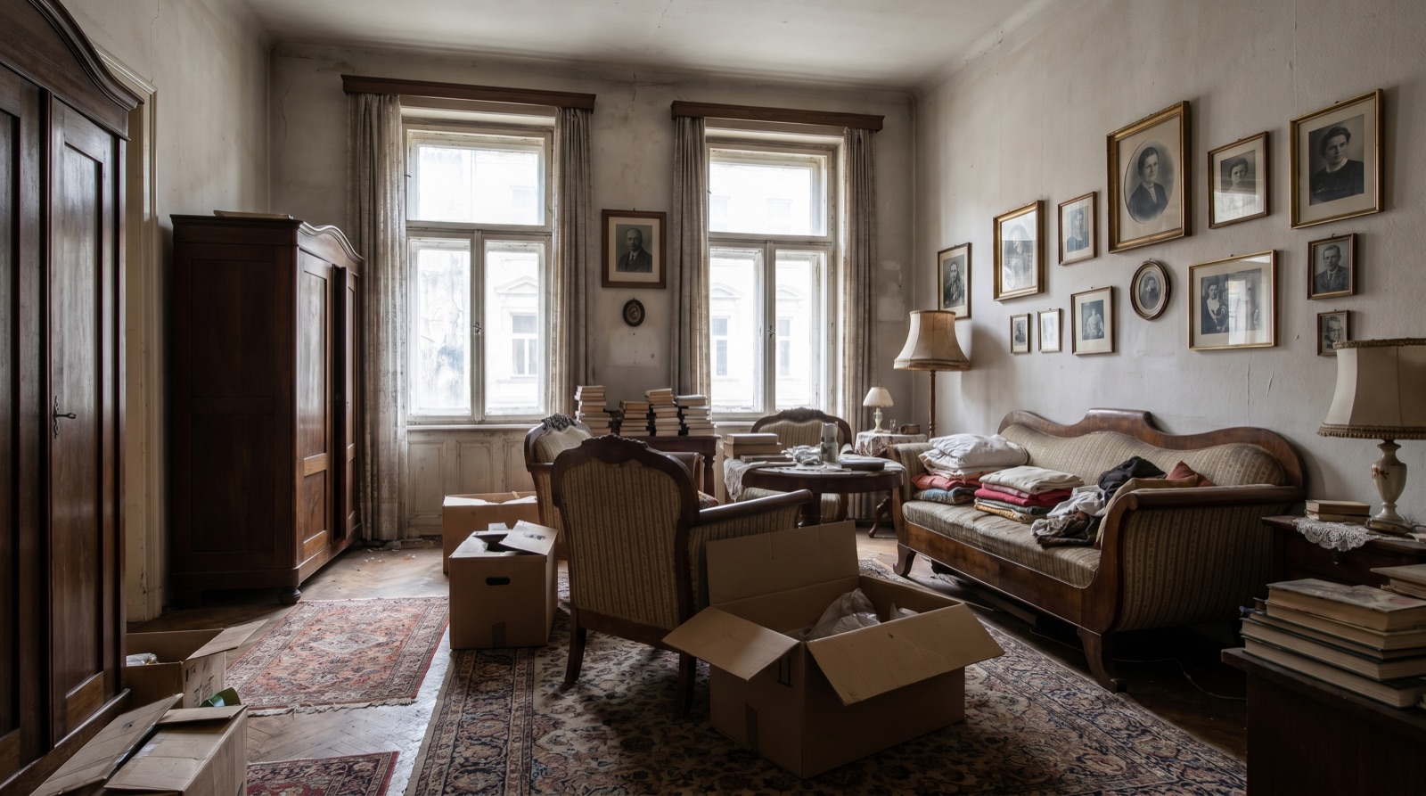 Räumung während des Einsatzes