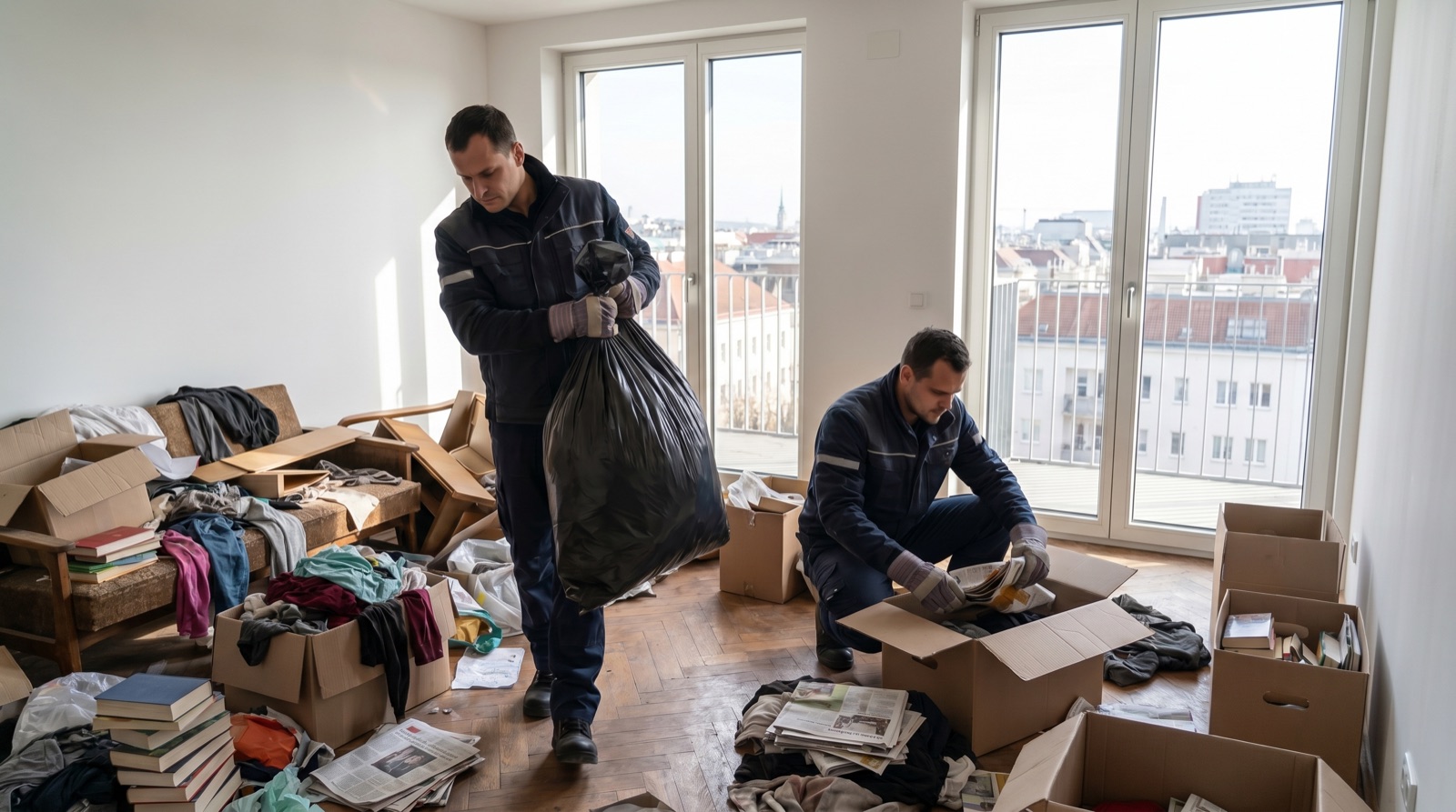 Komplettentrümpelung einer Wohnung